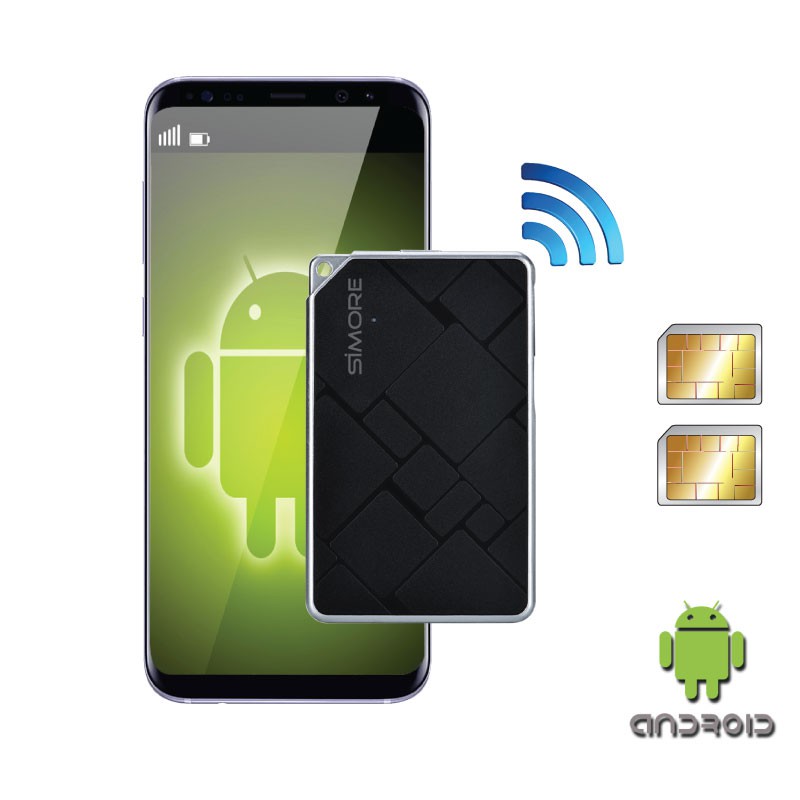 Adaptateur double SIM active Bluetooth Android