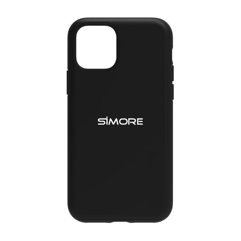 iPhone 12 Coque de protection SIMore noire