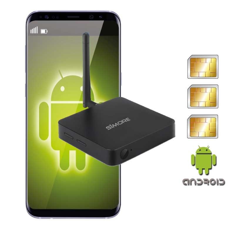 Android double triple sim actif adaptateur routeur 4G WiFi adaptateur DualSIM@home-3