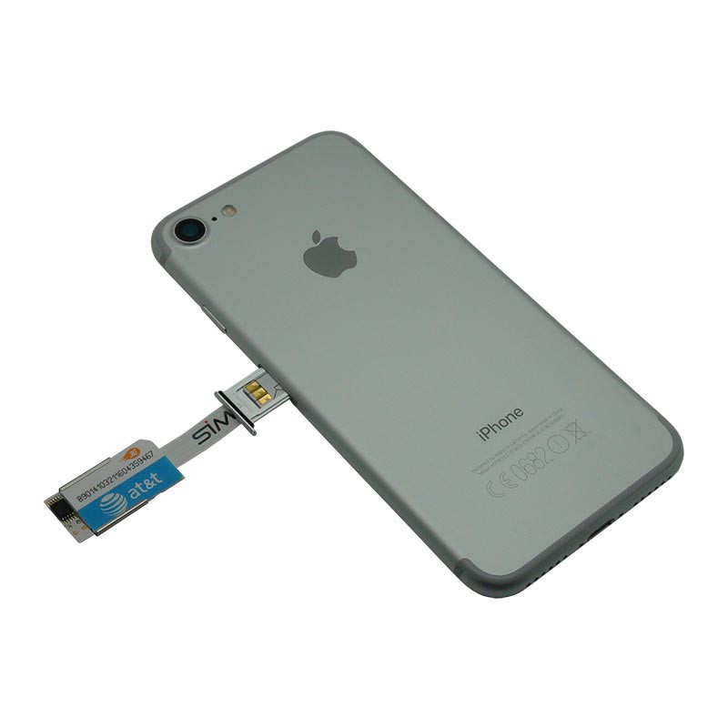 iPhone 7 coque adaptateur double SIM