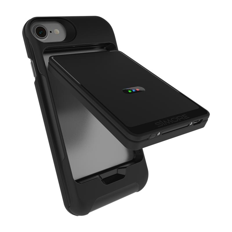 iPhone 8, 7, 6S, 6 double sim coque adaptateur bluetooth et MiFi wifi routeur