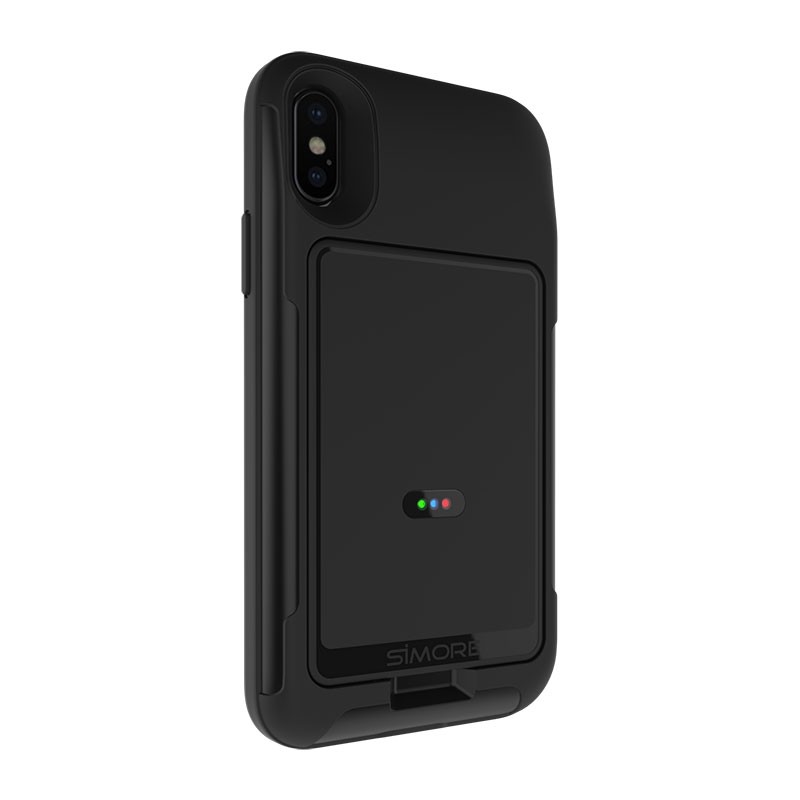 iPhone X double sim et triple sim adaptateur coque bluetooth et MiFi wifi avec 2 ou 3 numéros actifs en même temps
