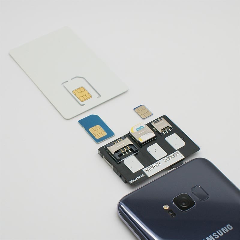 Android adaptateur Multi-4SIM Mini, IC, Micro, Nano