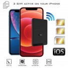 Dual SIM iPhone Bluetooth adaptateur Actif wifi routeur MiFi avec trois numéros en même temps