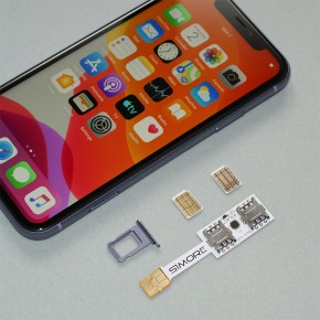 Iphone 11 Dual Sim Adaptateur Speed Xi Twin 11 Double Carte Sim Avec Coque De Protection Compatible 4g Lte 3g Simore Com