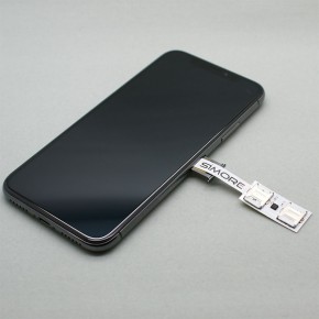iPhone X Adaptateur Dual SIM Speed X-Twin X - Double carte SIM