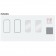 Bumper aluminium et protection écran pour iPhone SE, 5 et 5S