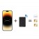 Adaptateur double sim bluetooth pour iPhone et routeur Wi-Fi avec 2 ou 3 sim active en simultané E-Clips gold