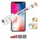 iPhone X double SIM adaptateur 3G - 4G 