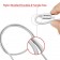 Cable Duo iOS et Android Micro-USB et Lightning connecteur charge tablet et smartphone anti noeuds LM Cable
