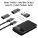 Chargeur sans fil Multi Fonctions - Lecteur carte mémoire Micro SD/TF - Câble USB-C