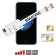 WX-Twin 7 Coque adaptateur dual SIM pour iPhone 7