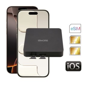 iPhone DualSIM@home 4 Multi Dual SIM Adapter 4G with simultaneous