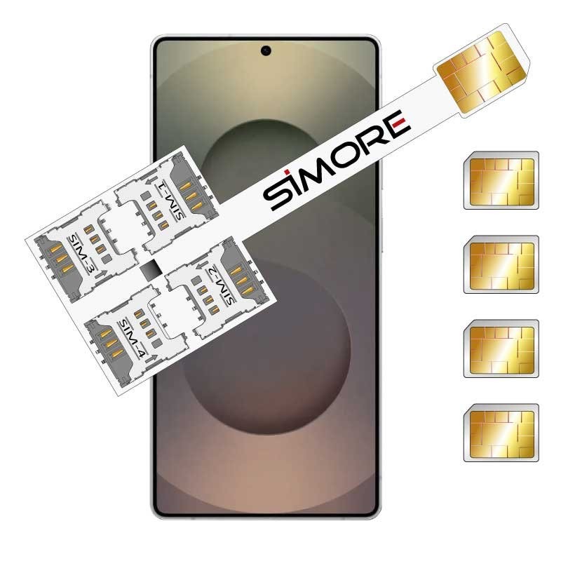 Galaxy S25 Ultra Multi SIM Adapter SIMore Speed X-Four S25 Ultra
