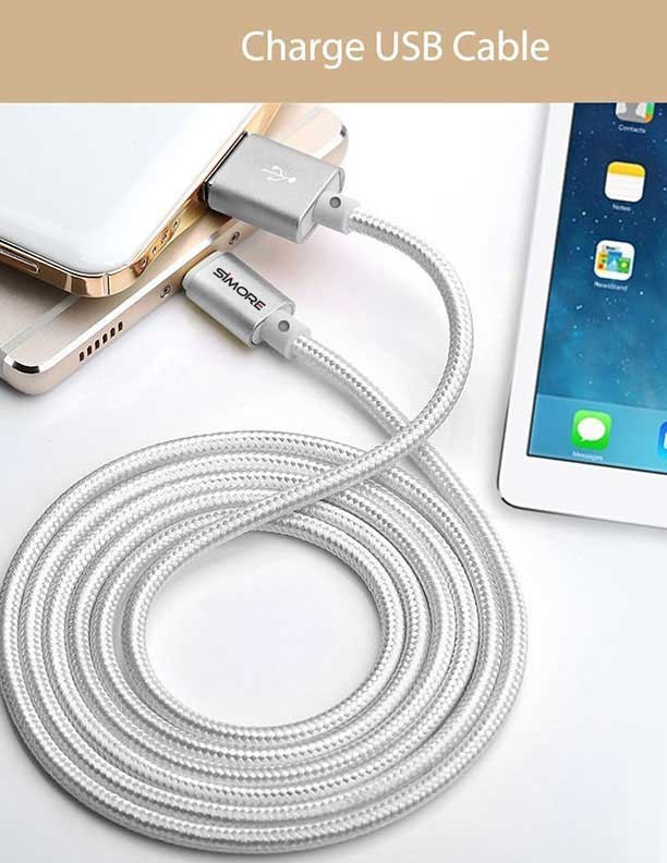 Micro-USB Lightning DualCable cable 2 en 1 to charge iPhone Apple & Android OS samsung HTC LG sony