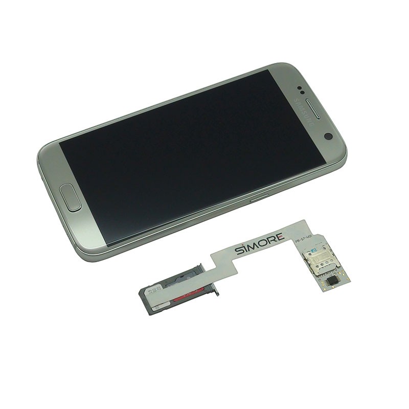 Dual sim adapter for Samsung Galaxy S7 - ZX-Twin