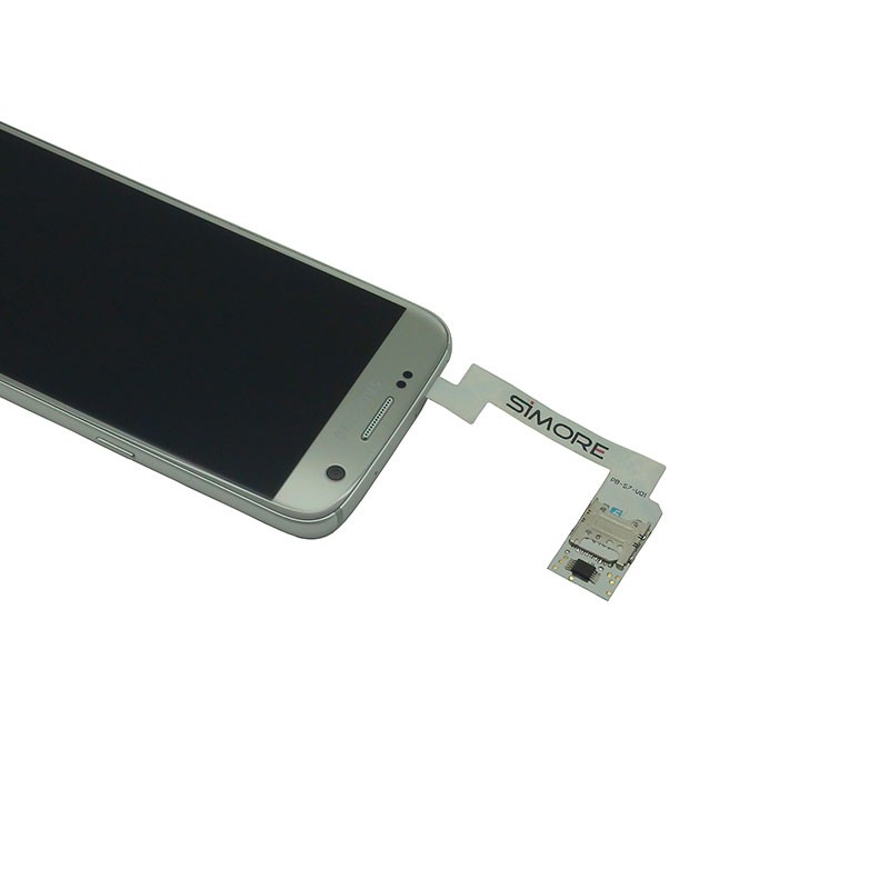 Galaxy S7 dual sim adapter case 3g 4G - ZX-Twin