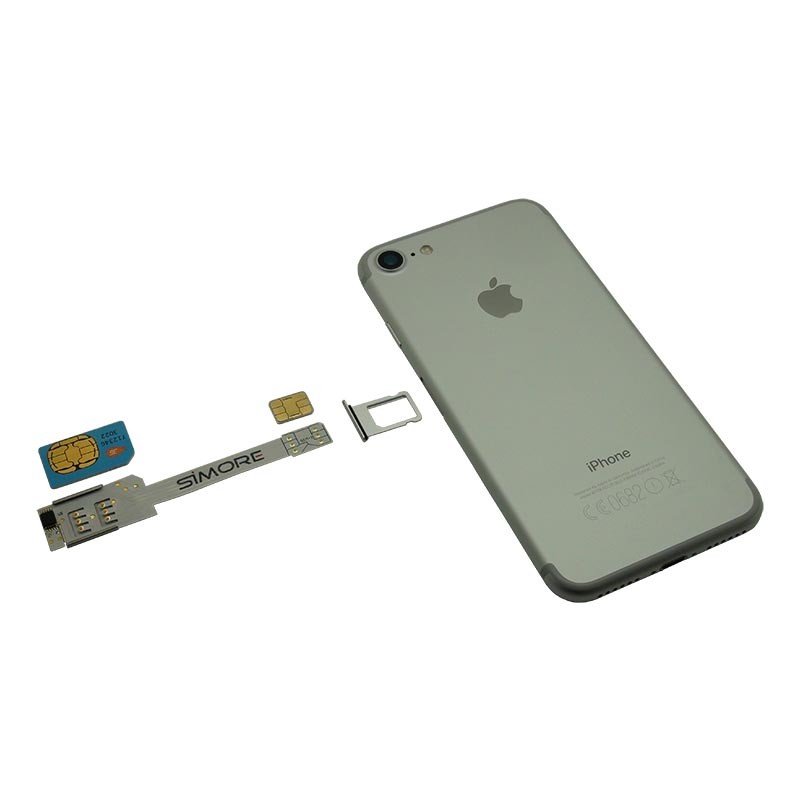 wx twin 7 dual sim adapter for iphone 7