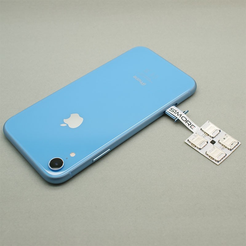 iPhone XR quadruple SIM converter SIMore Speed X-Four XR
