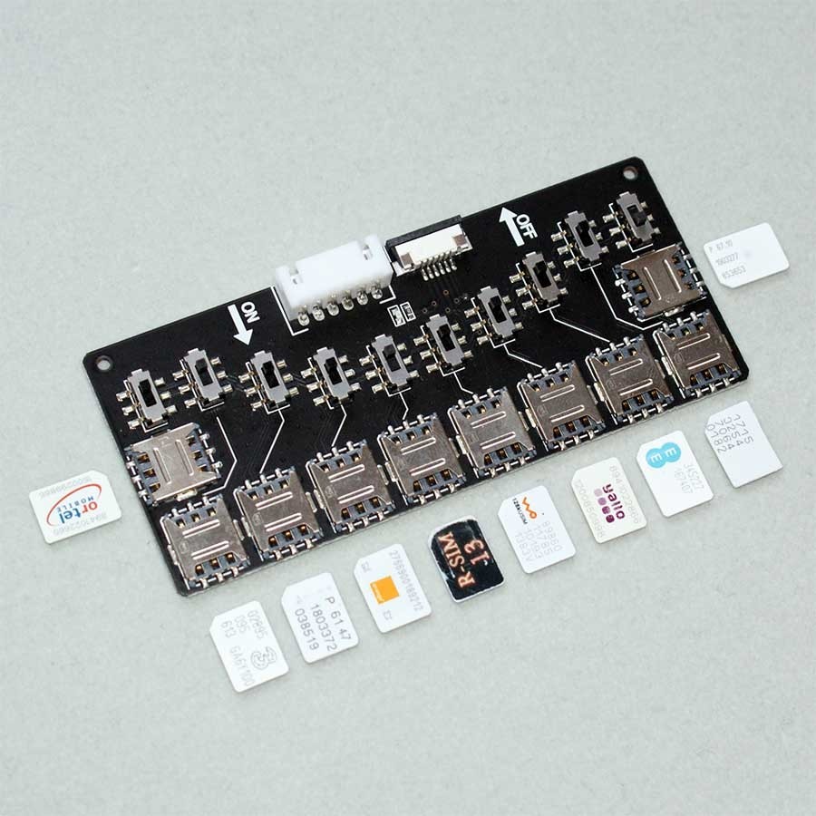 Multi SIM card reader and activation tool for iPhone