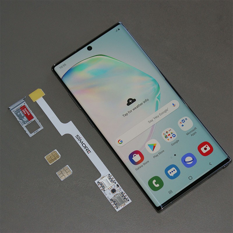 Adapter Dual SIM for Samsung Galaxy Note 10+