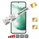 Dual SIM adapter for Galaxy S22+ 5G Speed X-Twin SIMore