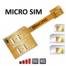 X-Triple Micro SIM Triple dual SIM card adapter for micro SIM smartphones