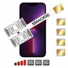 iPhone 13 Pro Max Multi Dual SIM adapter Quadruple SIM Cards