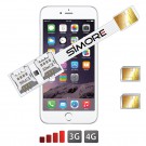 iPhone 6 Dual SIM adapter 4G Speed X-Twin 6 for iPhone 6