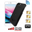 iPhone 8-7-6-6S Plus dual SIM active simultaneously adapter E-Clips Box + E-Clips Case