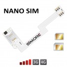 ZX-Twin Nano SIM Dual SIM card adapter 4G for Android nano SIM smartphones