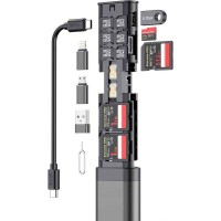 Storage tool for SIM cards, SD cards and Micro SD/TF cards - 10 in 1 ...