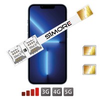 iPhone 13 Pro Dual SIM Adapter Speed Xi-Twin 13 Pro - DualSIM with