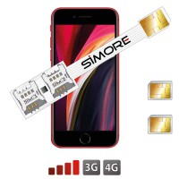 Iphone Se 2020 Dual Sim Adapter Speed X Twin Se 2020 Dualsim Card With Protective Case 4g Lte 3g Compatible Simore Com