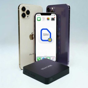 iPhone DualSIM@home 4 Multi Dual SIM Adapter 4G with simultaneous