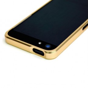Van hen Duplicatie eigendom Alloy X Champagne Gold - Shockproof protective bumper for the edges of  iPhone SE, iPhone 5 and iPhone 5S | SIMORE.com