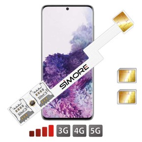 Speed ZX-Twin Galaxy S20+ Dual SIM card adapter Android for