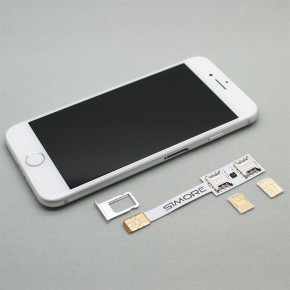 iPhone 8 Dual SIM Adapter Speed X Twin 8 DualSIM card with