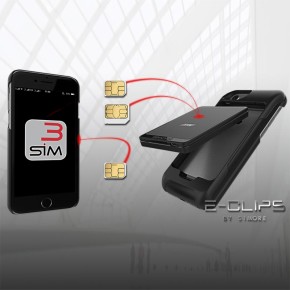 Small SIM Card Holder Case with 3 sim card adapters & Iphone Pin