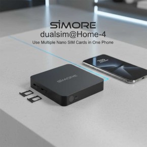 iPhone DualSIM@home 4 Multi Dual SIM Adapter 4G with simultaneous