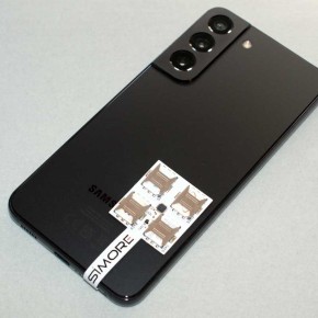 Quadruple Dual SIM adapter for Samsung Galaxy S22 5G Android