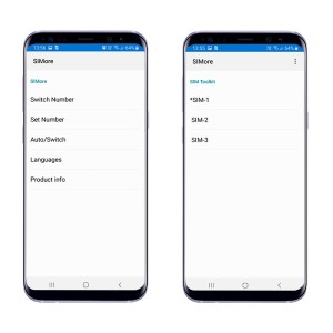 Speed ZX-Triple Galaxy S10+ Triple Dual SIM card adapter Android