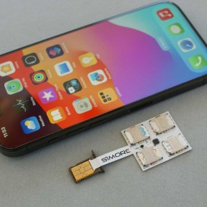 iPhone 15 Pro Quadruple Dual SIM Adapter Speed Xi-Four 15 Pro