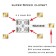 Multi Dual SIM for iPhone 17 Pro adapter with four physical SIM cards