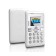 Mini Phone White - Mini cell phone credit card sized