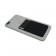 Credit card holder with flap for mobile phone