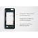 Talkase Black mini mobile credit card size for iPhone 6 and 6S