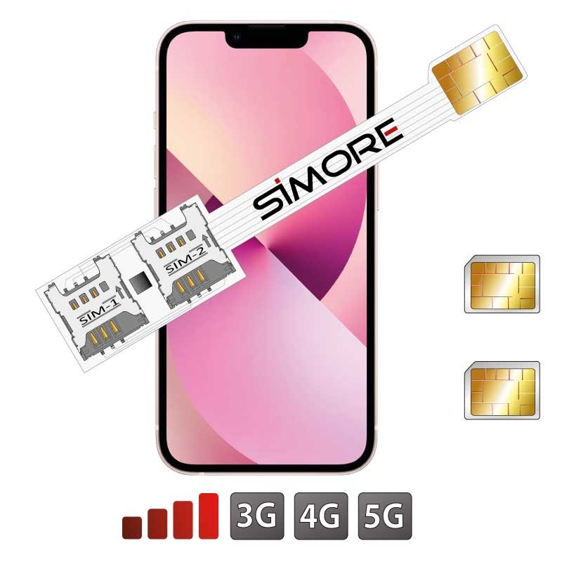 iPhone 13 DUALSIM Adapter SIMore Speed Xi-Twin 13