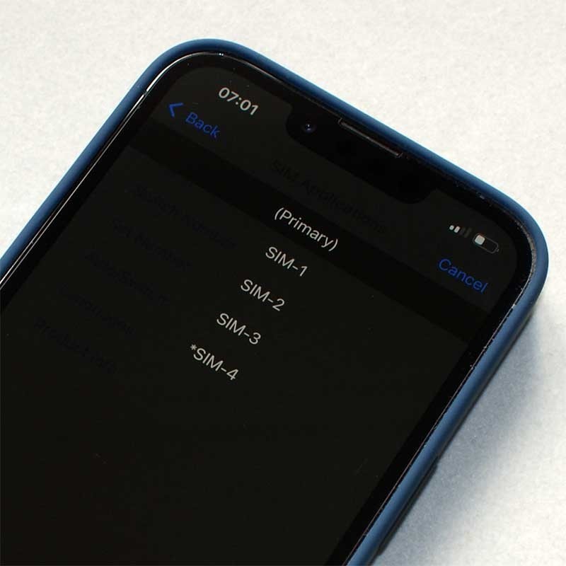 Multi Vierfach SIM adapter für iPhone 13 Pro