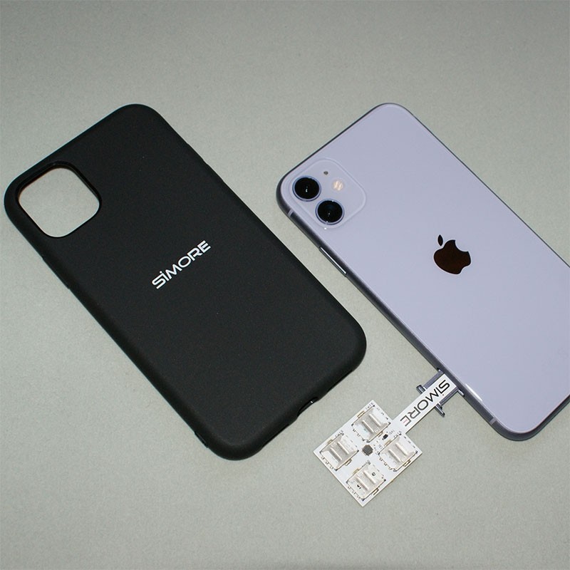 iPhone 11 Multi dual sim karten adapter Speed X-Four 11